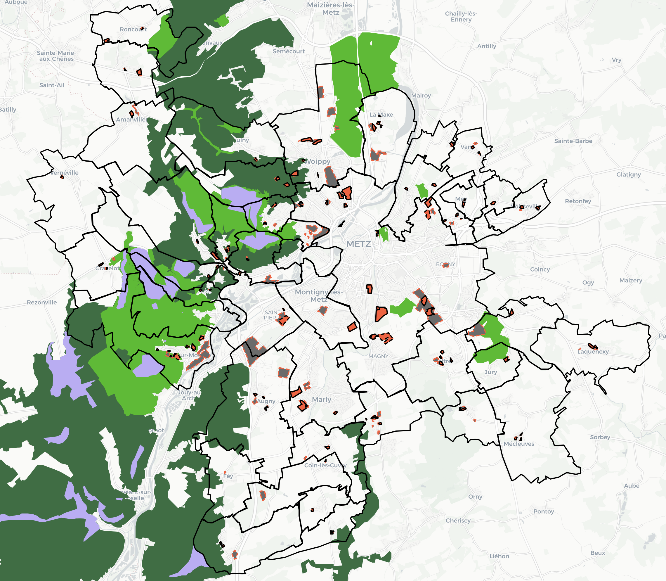 Impact de l'urbanisation sur les zonages environmentaux de l'État cover